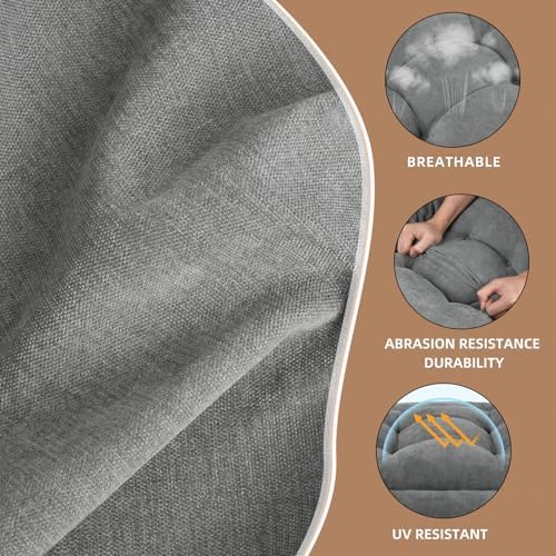 Wingback Rocking Chair Cushion Set - Image 3