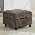 WUTUTUEE 25'' Square Storage Ottoman Module by WUTUTUEE