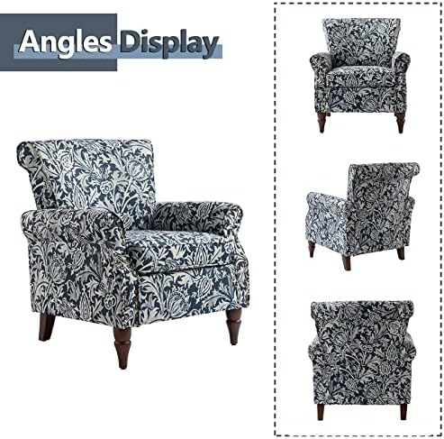 HULALA HOME Traditional Floral Accent Chair - Image 3