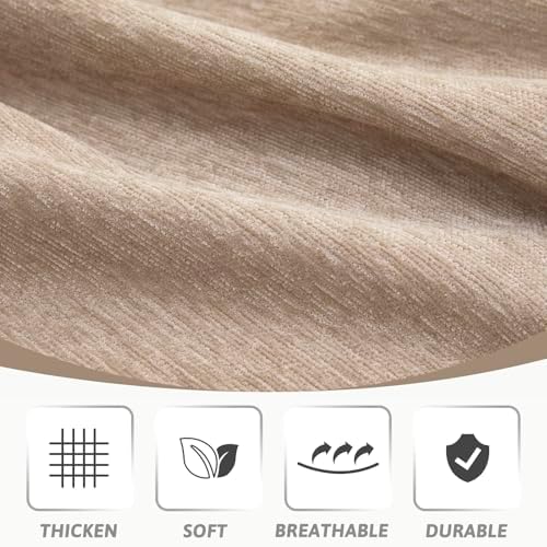 MEETSKY Sofa Covers for Sectional Sofa Set Couch Cover for Dogs Throw Couch - Image 4