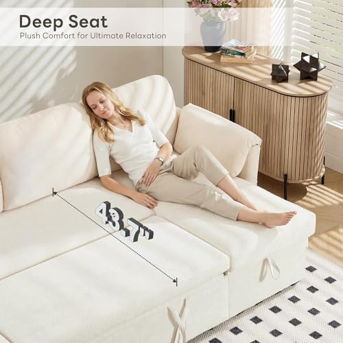 Tbfit 80" Sleeper Sofa Bed - Image 7