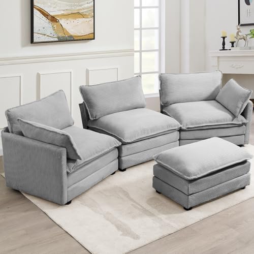 ROWHY 112'' Modular Sectional Cloud Couch - Image 3