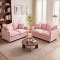 50'' Loveseat Sofa Set, Small Couch Set 2 Piece Cloud Love Seat by MUDANT