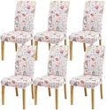 Dining Chair Covers, Stretch Seat Covers, Washable Furniture Protector by BIETYONE