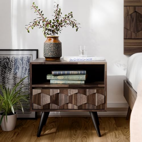Bme Georgina Solid Wood Nightstand by Bme