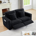 Electric Loveseat Recliner, Power Reclining Sectional Sofa by ORRD
