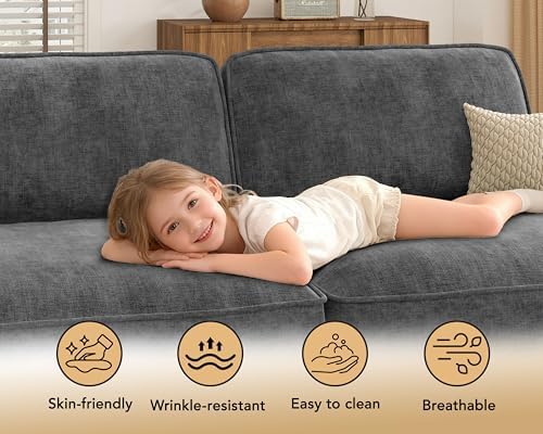 Vipbear 120" Oversized Modular Sectional Sofa, L Shaped Couch Set - Image 6