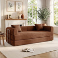 79'' Convertible Compressed Corduroy Folding Cloud Sofa Bed, 4 in 1 Modern by GORGENIUS