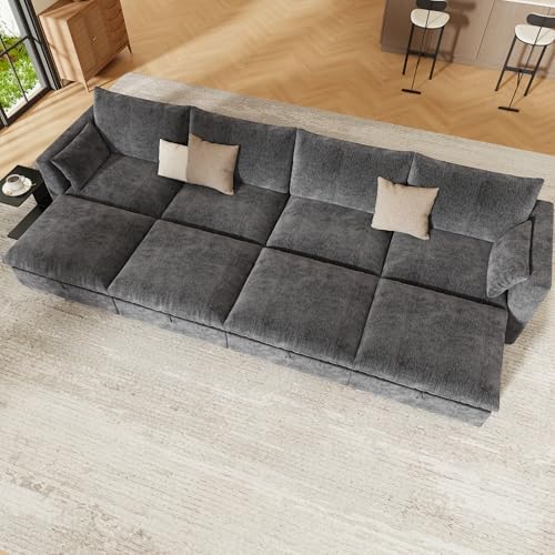 WorthFurni Oversized Modular Sectional Sofa, Comfty Modular Sofa - Image 7