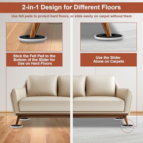 Furniture Sliders for Hardwood Floors - Image 2
