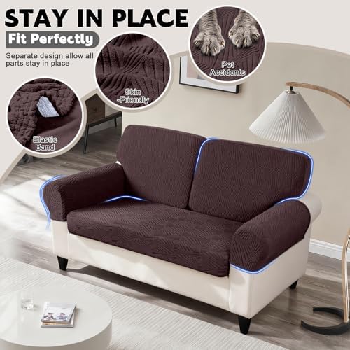 VANSOFY Stretch Couch Cushion Covers - Image 4