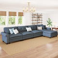 PHI VILLA 150" Oversized Modular Sectional Couch L Shaped by PHIVILLA