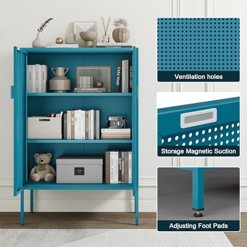 Chshin Metal Storage Cabinet, Kitchen Pantry Storage Cabinets - Image 4