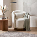COLAMY Swivel Accent Chair for Living Room, Swivel Barrel Chair by COLAMYHOME