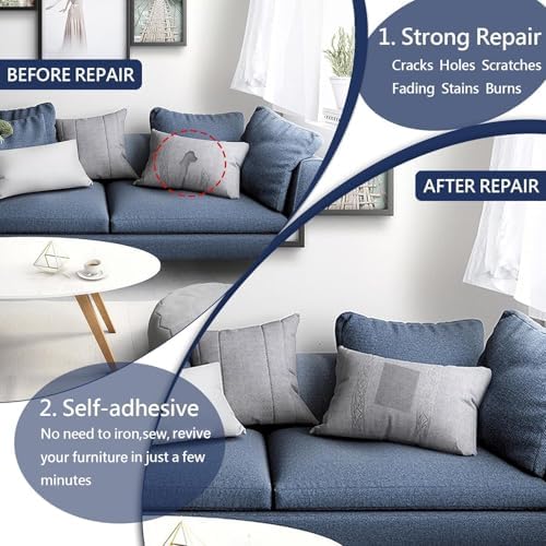Fabric Repair Patch, Self Adhesive Furniture Tape - Image 5