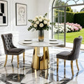 45” Round Dining Table Set For 2, Kitchen Table by Unknown