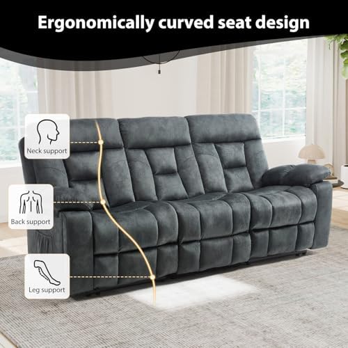 CANMOV Recliner Sofa Set, Power Lift Recliner - Image 5