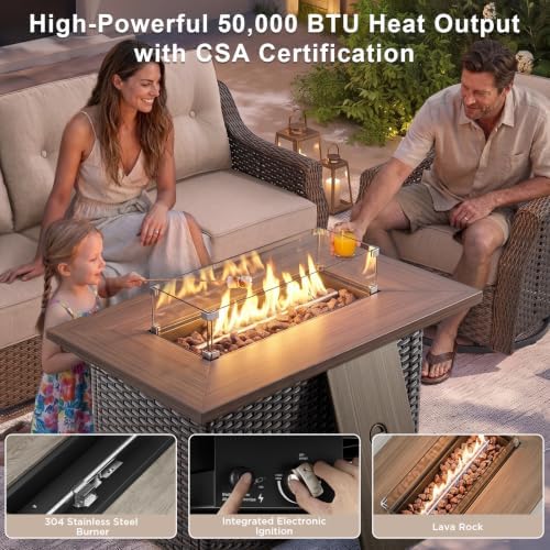 Luxury 7 Piece Patio Furniture Set - Image 3