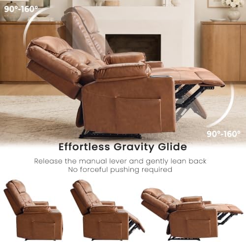 3-Piece Living Room Recliner Sofa Set, Loveseat & 3-Seater Couch - Image 3