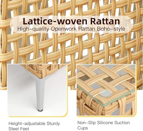 Small L-Shaped Patio Furniture Set - Image 5