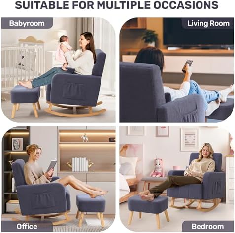 HCHAIRH Nursing Rocking Chair - Image 6