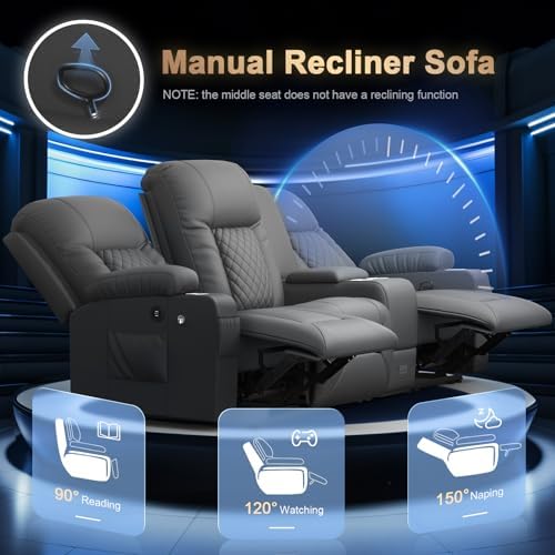 Recliner Sofa, Home Theater Seating - Image 5