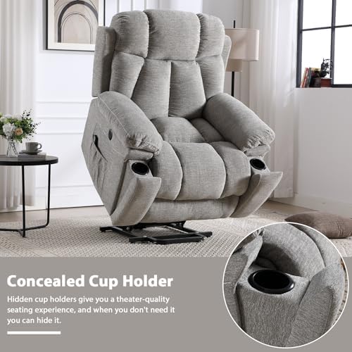 CANMOV Large Power Lift Recliner Chairs - Image 5