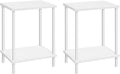 HOOBRO End Tables Set of 2, Small Side Table, Nightstand by HOOBRO