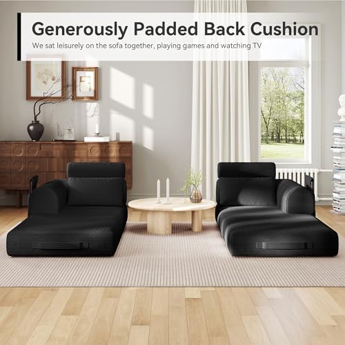 79" Round Arm Sofa with High Backrest Pillow - Image 4