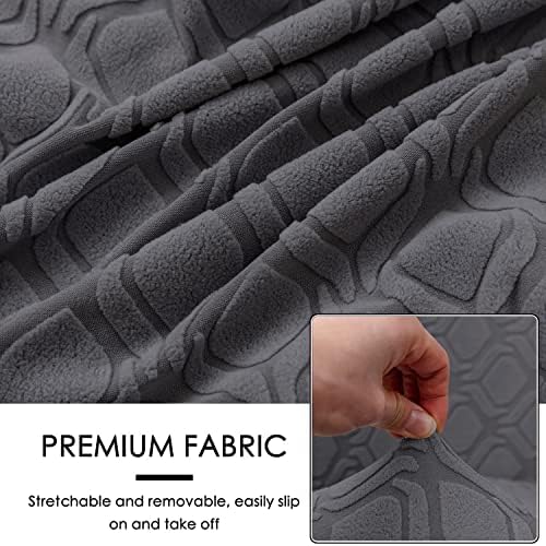 MIFXIN Tub Chair Slipcover 1 Piece Stretch Club Chair Cover Spandex Elastic - Image 5