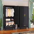 GAIOUS Metal Armoire Wardrobe Closet Cabinet by GAIOUS