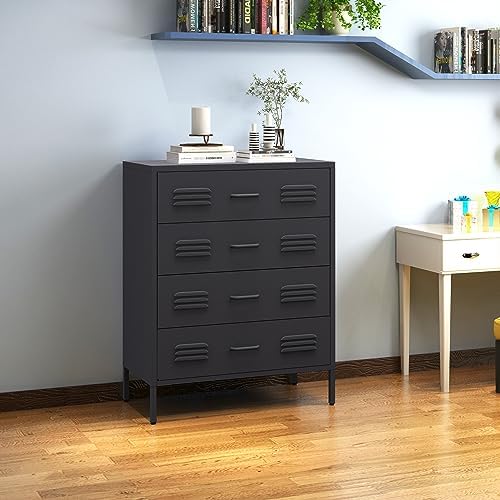 Washsemba Metal 4 Drawer Dresser, Chest of Drawers - Image 6