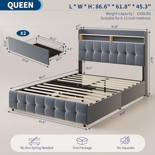 Garvee Queen Size Bed Frame - Image 2