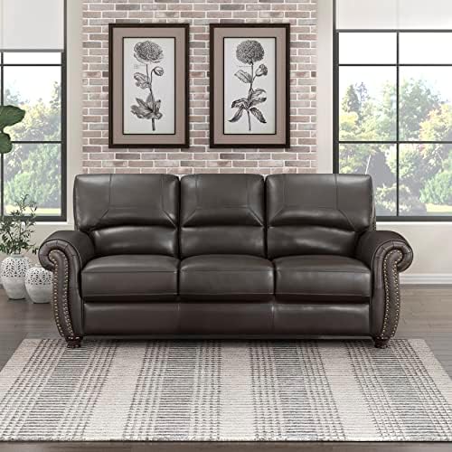 Lexicon Leather Match Couch for Living Room by Lexicon