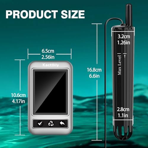 kactoily Long-Range WiFi Aquarium Water Quality Monitor – 7 Parameter Digital - Image 3