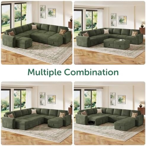 HONBAY Modular Sectional Sleeper Sofa - Image 6