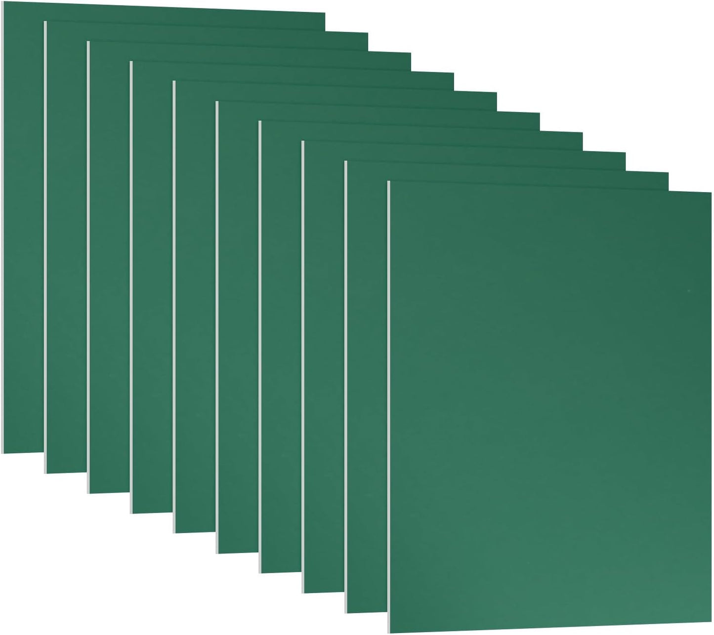 PATIKIL 7x5x1/32inch Anodized Aluminum Sheet, 10Pcs Metal Rectangle Aluminum Plate 0.8mm Thick Engraving Blanks for Laser Engraving DIY Decorative Crafting Home Decoration, Silver Tone