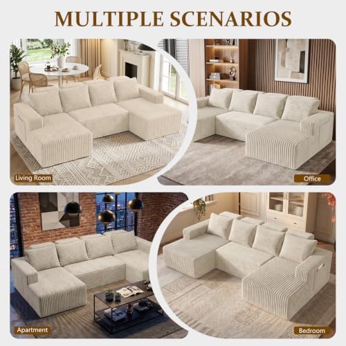 Boneless Couches for Living Room 113" - Image 6