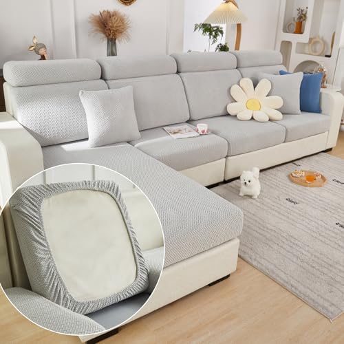 Yoovat Couch Cushion Covers for Sofa Couch Covers Wear-Resistant Universal Sofa - Image 4