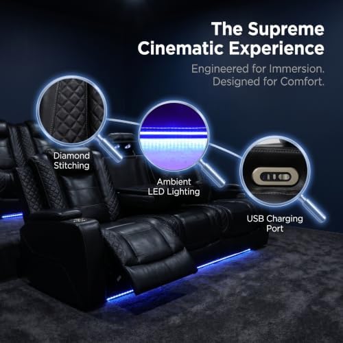 3 Piece Power Recliner Sofa Set - Image 5
