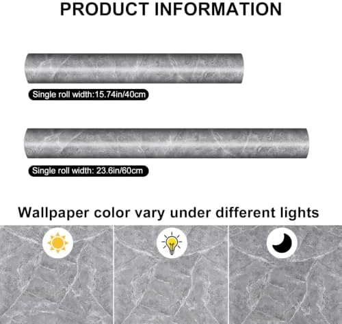 Glossy Marble Contact Paper for Countertop Granite Peel and Stick Self Adhesive - Image 4
