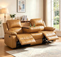 Leather Recliner Sofa，Reclining Sofa by Caberryne