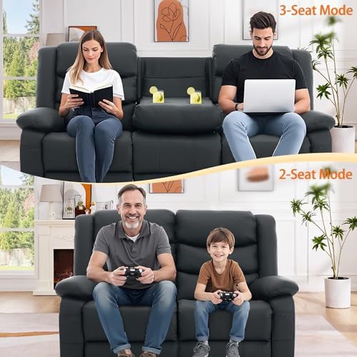 Korser Recliner Sofa, Reclining Loveseat - Image 7