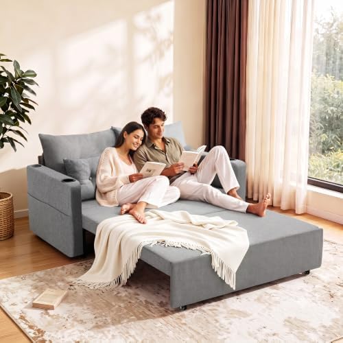 Krcix 3 in 1 Sofa Bed, Loveseat Sleeper - Image 4
