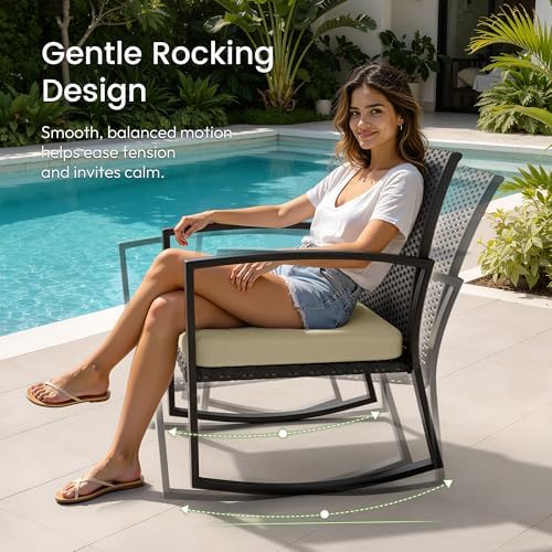 Rocking Patio Bistro Sets - Image 2