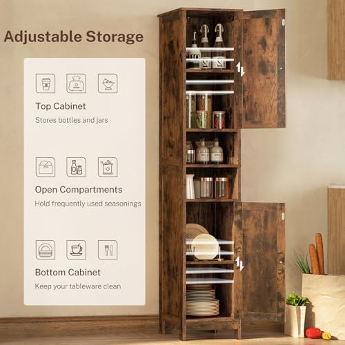 TEENFON 67" Tall Bathroom Cabinet - Image 5