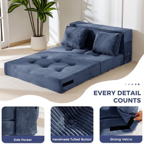 MAXYOYO Convertible Sofa Bed, Fold Out Sofa Couch - Image 6