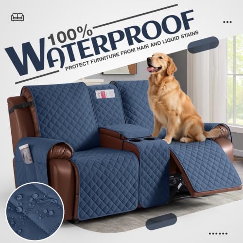 KinCam 100% Waterproof Loveseat Recliner Cover - Image 2