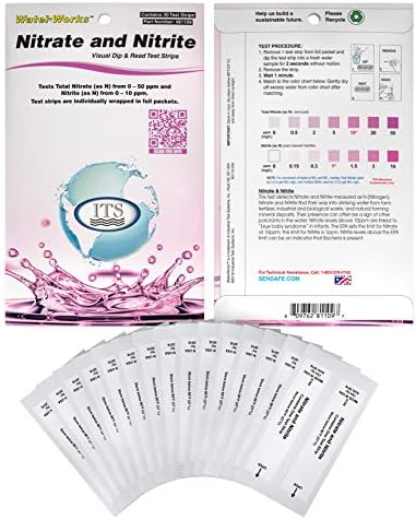 Industrial Test Systems WaterWorks 481109 Nitrate/Nitrite Nitrogen Test Strip - Image 4