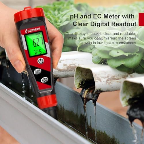 UIUZMAR Digital pH Meter pH TDS EC Meter - Image 2